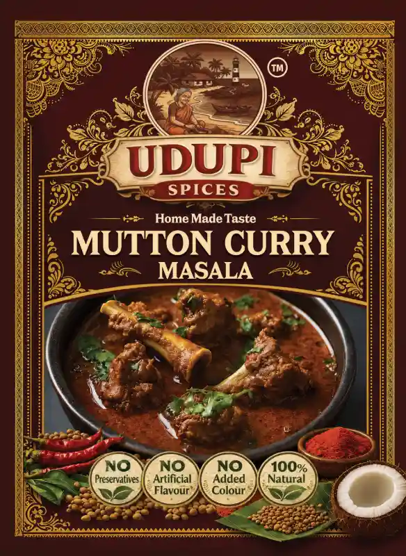 Mutton Curry Masala – bold aromatic Udupi spice blend