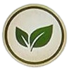 100% natural badge